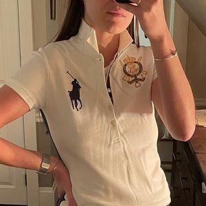 Ralph Lauren Colorblock Polo Shirt (size M)